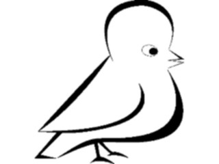 Sticker Custom Preview Image #017899 Animals Cartoons Bird03