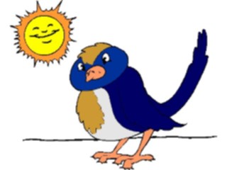 Sticker Custom Preview Image #017923 Animals Cartoons Bird27