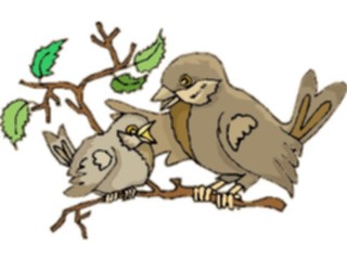 Sticker Custom Preview Image #017938 Animals Cartoons Bird Chick