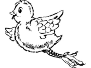 Sticker Custom Preview Image #017959 Animals Cartoons Bird Flying05