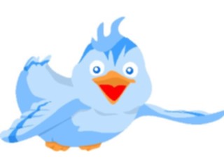 Sticker Custom Preview Image #017994 Animals Cartoons Bird Smiling1