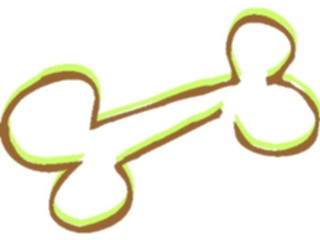 Sticker Custom Preview Image #018043 Animals Cartoons Bone2