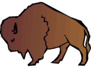 Sticker Custom Preview Image #018048 Animals Cartoons Buffalo3