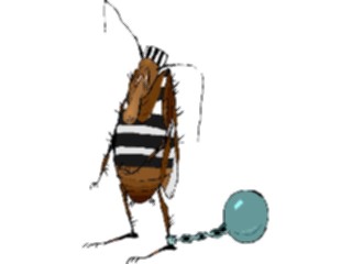 Sticker Custom Preview Image #018069 Animals Cartoons Bug Prisoner