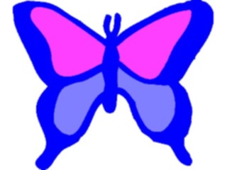Sticker Custom Preview Image #018153 Animals Cartoons Butterfly11