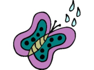 Sticker Custom Preview Image #018154 Animals Cartoons Butterfly12