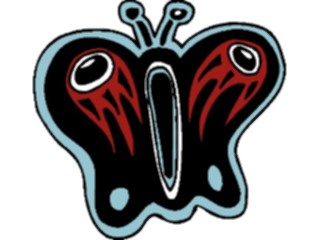 Sticker Custom Preview Image #018162 Animals Cartoons Butterfly20