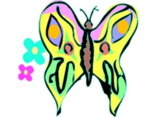 Sticker Custom Preview Image #018163 Animals Cartoons Butterfly21