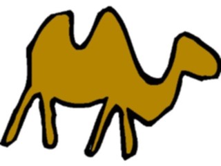 Sticker Custom Preview Image #018190 Animals Cartoons Camel03