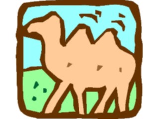 Sticker Custom Preview Image #018193 Animals Cartoons Camel06