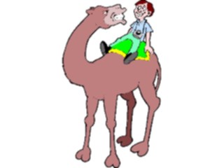 Sticker Custom Preview Image #018212 Animals Cartoons Camel Ride