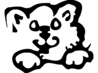 Sticker Custom Preview Image #018224 Animals Cartoons Cat03