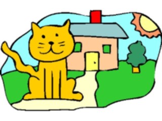Sticker Custom Preview Image #018239 Animals Cartoons Cat18
