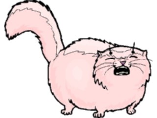 Sticker Custom Preview Image #018251 Animals Cartoons Cat Angry4