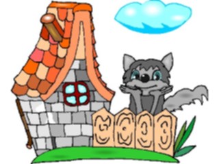 Sticker Custom Preview Image #018287 Animals Cartoons Catby House
