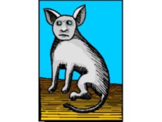 Sticker Custom Preview Image #018313 Animals Cartoons Cat Design