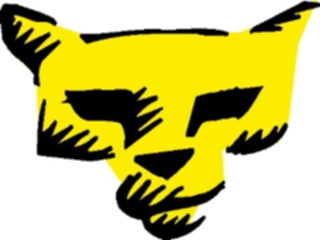 Sticker Custom Preview Image #018331 Animals Cartoons Cat Face3