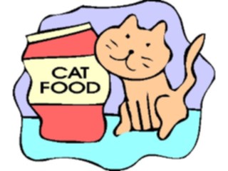 Sticker Custom Preview Image #018344 Animals Cartoons Cat Food01