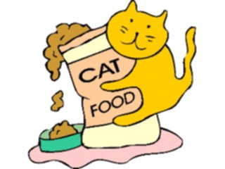 Sticker Custom Preview Image #018348 Animals Cartoons Cat Food05