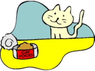 Sticker Custom Preview Image #018352 Animals Cartoons Cat Food09