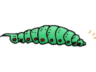 Sticker Custom Preview Image #018571 Animals Cartoons Caterpillar06