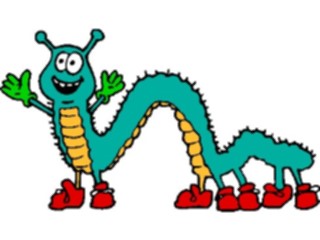 Sticker Custom Preview Image #018573 Animals Cartoons Caterpillar08