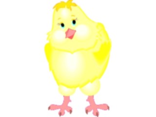 Sticker Custom Preview Image #018619 Animals Cartoons Chick12
