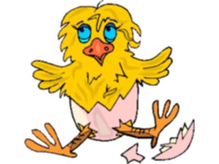 Sticker Custom Preview Image #018635 Animals Cartoons Chick Hatching7