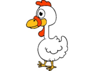 Sticker Custom Preview Image #018652 Animals Cartoons Chicken03