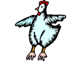 Sticker Custom Preview Image #018659 Animals Cartoons Chicken10