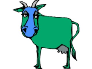 Sticker Custom Preview Image #018735 Animals Cartoons Cow02