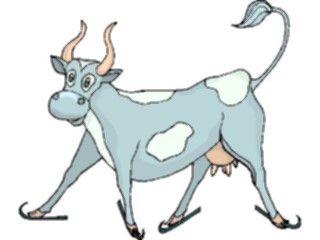 Sticker Custom Preview Image #018784 Animals Cartoons Cowon Ice Skates