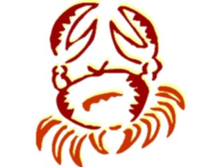 Sticker Custom Preview Image #018813 Animals Cartoons Crab2