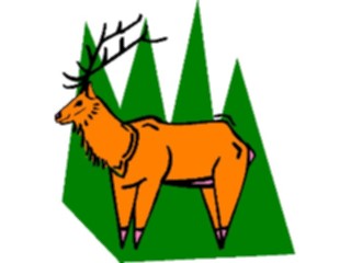 Sticker Custom Preview Image #018856 Animals Cartoons Deer8