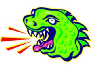 Sticker Custom Preview Image #018888 Animals Cartoons Dinosaur17