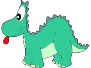 Sticker Custom Preview Image #018911 Animals Cartoons Dinosaur40