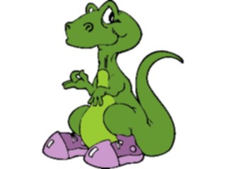Sticker Custom Preview Image #018912 Animals Cartoons Dinosaur41