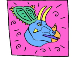 Sticker Custom Preview Image #018933 Animals Cartoons Dinosaur62