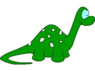 Sticker Custom Preview Image #018939 Animals Cartoons Dinosaur Baby