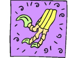 Sticker Custom Preview Image #018948 Animals Cartoons Dinosaur Bone9