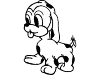 Sticker Custom Preview Image #019029 Animals Cartoons Dog18