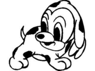 Sticker Custom Preview Image #019030 Animals Cartoons Dog19