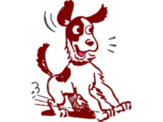 Sticker Custom Preview Image #019039 Animals Cartoons Dog27