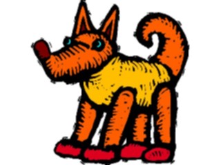 Sticker Custom Preview Image #019053 Animals Cartoons Dog41