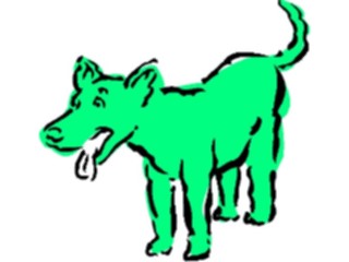 Sticker Custom Preview Image #019070 Animals Cartoons Dog58