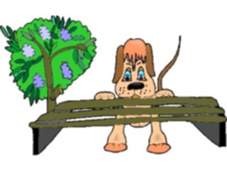 Sticker Custom Preview Image #019082 Animals Cartoons Dogat Park