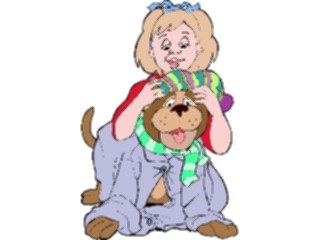 Sticker Custom Preview Image #019148 Animals Cartoons Dog Dress Up