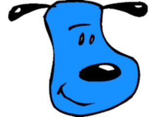 Sticker Custom Preview Image #019176 Animals Cartoons Dog Face2