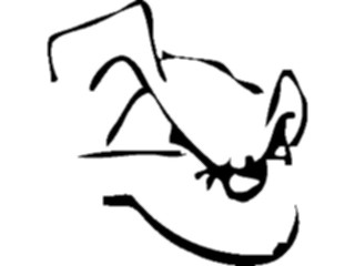 Sticker Custom Preview Image #019178 Animals Cartoons Dog Face4