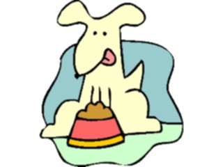 Sticker Custom Preview Image #019196 Animals Cartoons Dog Food01